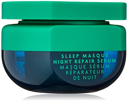 RCo BLEU Sleep Masque Night Repair Serum  Overnight Hair Repair Nourishes and Revitalizes with Green Caviar Restores Shine and Strength Vegan Sustainable 2 oz